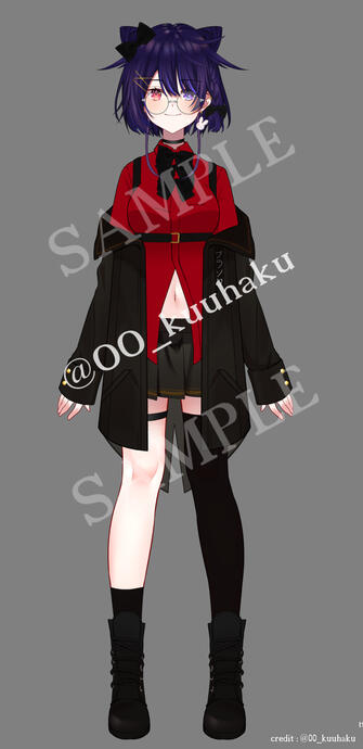 Live2D Model : @00_kuuhaku